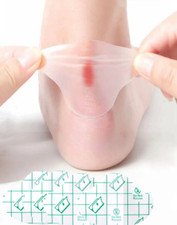 20pcs Gel Heel Protectors   Adhesive Blister Pads for Pain Relief  Foot Care