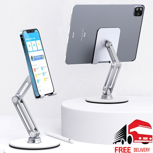 360° Tablet Halterung Handy Tisch Ständer Halter Verstellbar Smartphone IPad - Bild 1 von 13