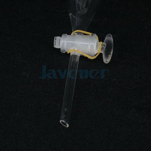 60/125/250/500ml Standard Stopper Pear Shaped Separatory Funnel & Glass Stopcock - Picture 12 of 21