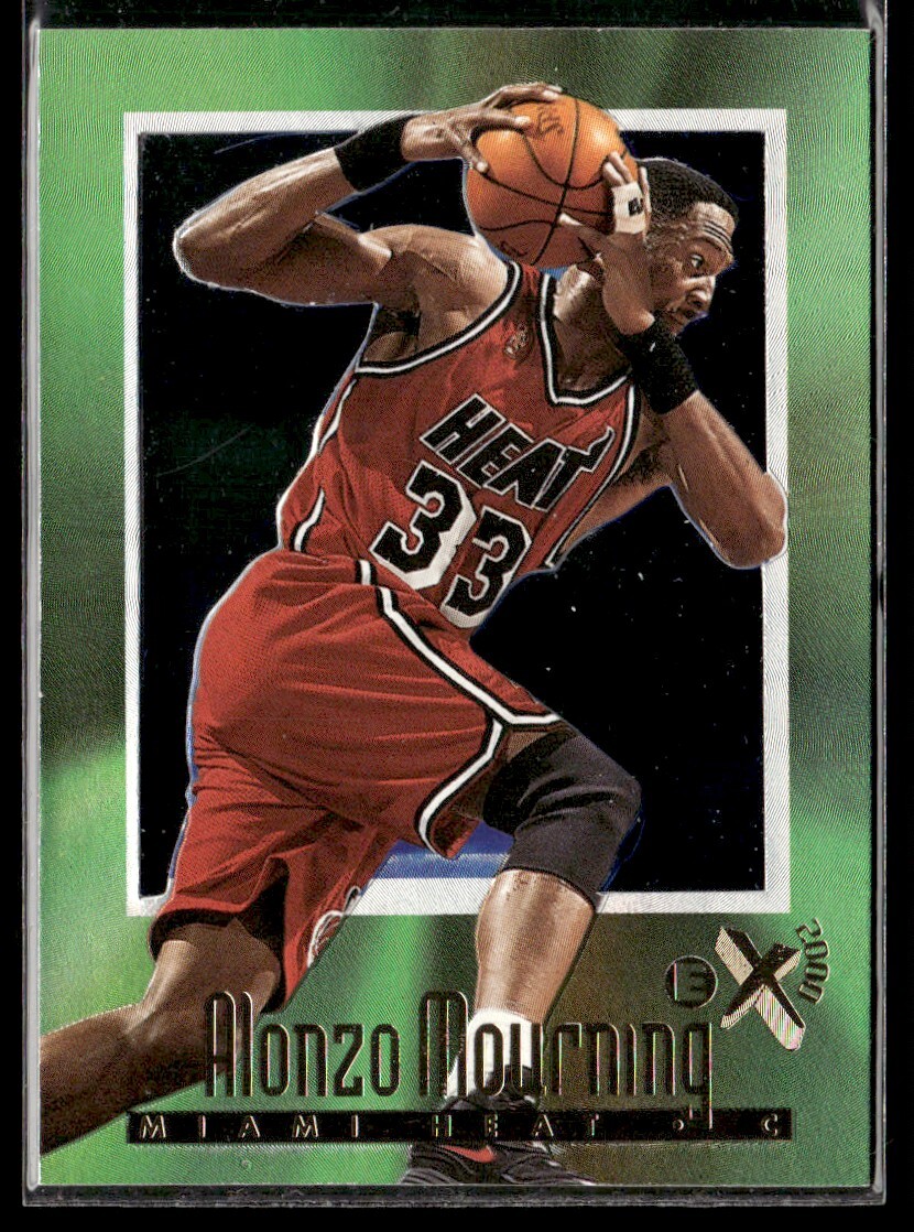 1996-97 Skybox EX 2000 Alonzo Mourning Miami Heat #36