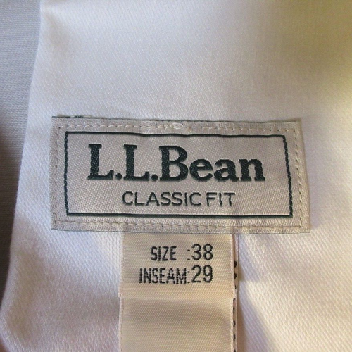 LL Bean Hose 38x29 Herren Doppel L Chino faltenfrei Neu mit Etikett Maße 37x27,5 - Bild 8 von 16