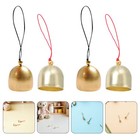  20 Stück Mini-Glocken, kleine goldene Windspiele, Fengshui-Glocke für