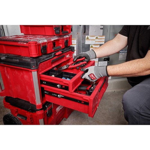 Milwaukee Tool 48-22-8447 Packout Multi-Depth 3-Drawer Tool Box, Polypropylene, - Picture 9 of 9