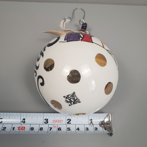 Glory Haus Weihnachtsschmuck Krippe Heilig Lass uns ihn anbeten bemalt Porzellan - Bild 10 von 12