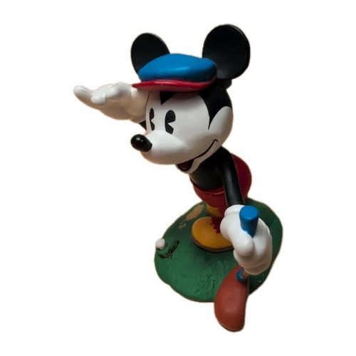 Disney Vintage 1997 Mickey Mouse Long Shot Sello Recuerdo Adorno de Navidad - Imagen 4 de 5