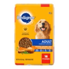 Pedigree Complete Nutrition Adult Dry Dog Food-18lb 2.50 per pound