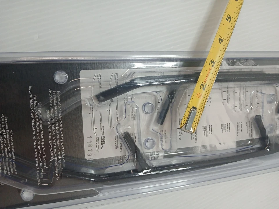 Carbide Dual Runners Ski-Doo New OEM Pilot Expedition , 860200141, 860201044 - Image 4 of 4