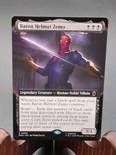 Baron Helmut Zemo (Extended Art) Marvel Super Heroes MTG Regular Near Mint