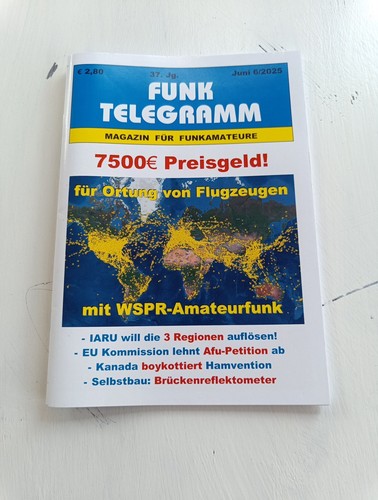 Telegram radiowy - Magazyn radiowy amatorski - wydanie 6-2025, radio amatorskie, radio amatorskie