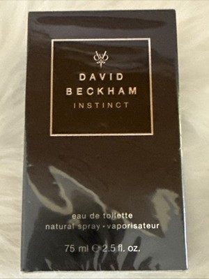 David. Beckham Instinct 2.5 Fl. Oz 75 ml Eau De Toilette Men s Natural Spray NIB