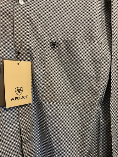 Camisa Ariat Pl Tristan Calce Clásico Gris Talla XL NUEVA CON ETIQUETAS 10065854 Precio de venta sugerido por el fabricante 64,95 - Imagen 2 de 10