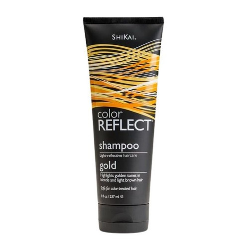 Color Reflect Styling Shampoo Gold 8 OZ By Shikai - Picture 1 of 1