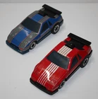Vintage - Tonka - Clutch Poppers - Turbo Racers - Set of 2 Pontiac Fiero - 1984