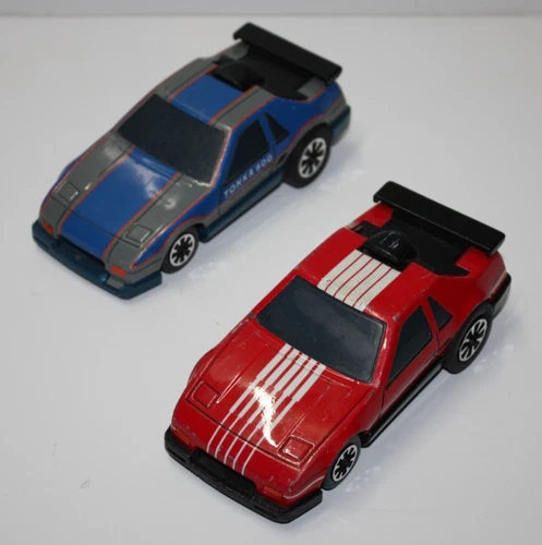 Vintage - Tonka - Clutch Poppers - Turbo Racers - Set of 2 Pontiac Fiero - 1984