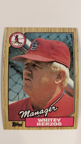 1987 Topps Baseball Cards NM - You Pick The Card {SET BREAK} *High Grade Greats - Picture 106 of 283