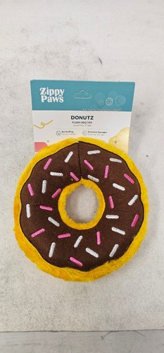 Donutz Chocolate Dog Toy by ZippyPaws, 1 Pack - Picture 8 of 10