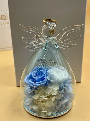 ANLUNOB The Only Eternal Rose- Blue - Great gift for Mom, Grandmother, Sister - Picture 5 of 8
