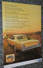 1969 Ford Fairlane 500 Xl Original Advertisement Print Ad 69 Sportsroof 500xl