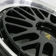 19 Zoll Keskin KT22 Le Mans Retro Schwarz Alufelgen für Hyundai i30 /-cw FD, FDH