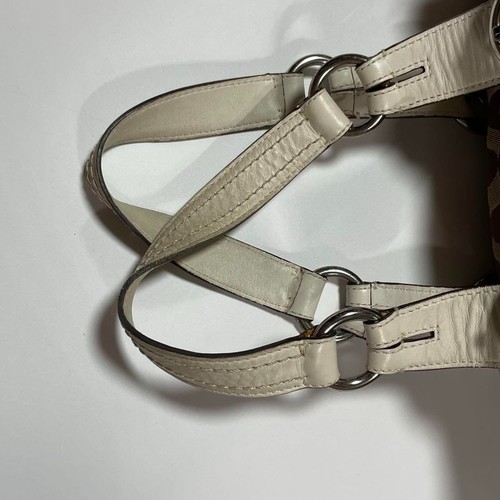 COACH Y2K Signature Pocket Soho Satchel Handtasche Mini Boston Bag Canvas Japan - Bild 7 von 9