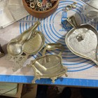 VINTAGE SECTON WALL HANGINGS — SET OF THREE — photo 5