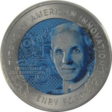 Titans of American Innovation Henry Ford Titanium 2 Cedis 2021 Ghana