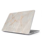 MacBook Pro 16" 2 Inch Plastic Hard Case A2485/A2141 Pink Marble Keyboard Cover