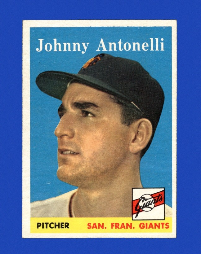 1958 Topps Set-Break #152 Johnny Antonelli EX-EXMINT *GMCARDS*