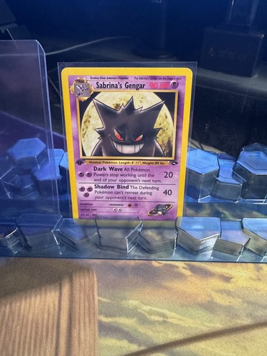 1st Edition Sabrina's Gengar 29/132 Gym Challenge Regular - Picture 2 of 4