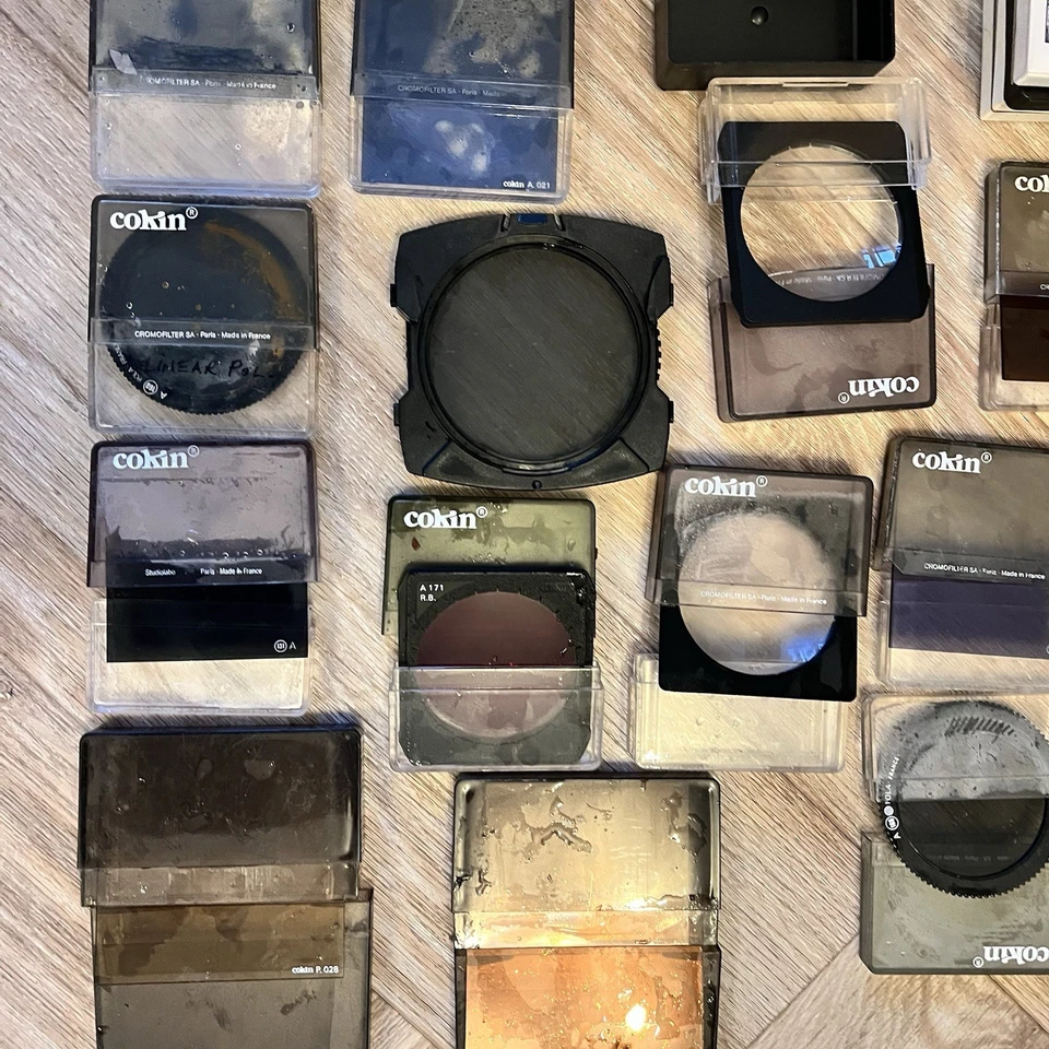 Cokin P & A Series Job Lot Filters, Holders & Adapter Rings Preowned Bundle - Image 3 of 4