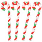  4 Pcs Aufblasbare Zuckerstangen Weihnachtssüßigkeiten Weihnachtsdekoration