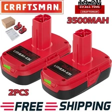 2Pack 3.5AH For Craftsman 19.2Volt 11375 Battery C3 DieHard 130279005 11376