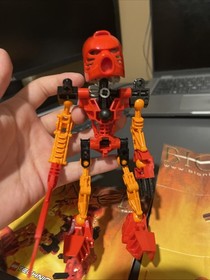 LEGO Bionicle Technic Tahu 8534 Cmp Canister W/ Manual/Poster  2001