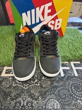Size 10.5 - Nike Polaroid x Dunk SB Low Black New