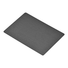 Blank Metal Card 100x60x0.5mm Anodized Aluminum Plate Black