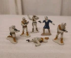 Vtg 1982 Star Wars Micro Collection Die Cast Figures Hoth Turret Set Of 6