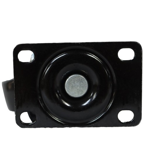 3" Swivel Caster Polyurethane Wheels Base Top Plate Double Ball Bearing - Bild 7 von 7