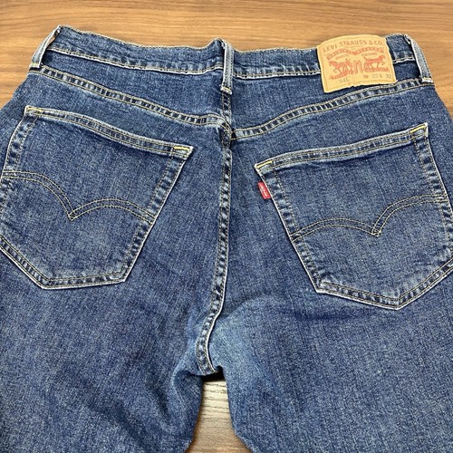 Levis Mens Blue 541 Athletic Fit Straight Leg Medium Wash Jeans Size 32x31 - Picture 5 of 10