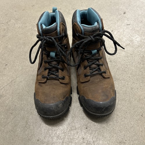 Georgia Stiefel Damen 6" blauer Kragen wasserdicht Stiefel GB00159 braun Größe 8,5... - Bild 3 von 10