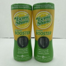 2 Lemi Shine 12 oz. Lemon Scent Dishwasher Detergent Booster Guaranteed to Work