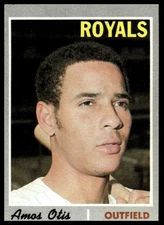 1970 Topps #354 Amos Otis VG-EX SET BREAK SHARP
