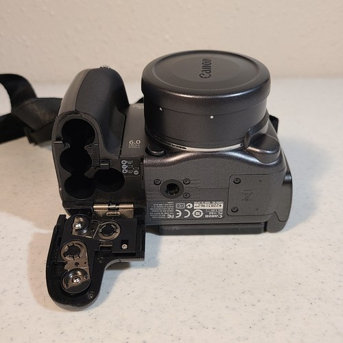 Canon PowerShot S3 IS 6.0MP Digital Camera - Black TESTED - Picture 9 of 9