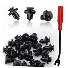 100PCS Bumper Fender Clips, 10mm Fender Liner Clip Compatible with Honda CR-V