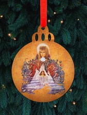 The Labyrinth Christmas Ornament Unique Gift Fan Favorite Merch Movie 80s Bowie