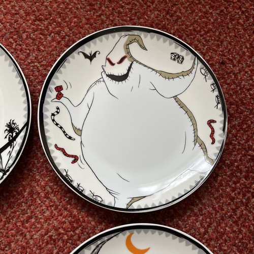 ABY Style Disney Nightmare Before Christmas 4 Plate Set 2020 Discontinued - Picture 3 of 11