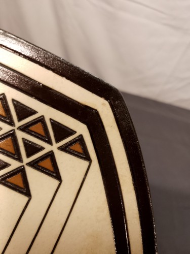 Villeroy Boch Mettlach, Ca 1900, Keramik Art Deco Schale, 30 Cm, Reg. U.S.Pat - Bild 12 von 17