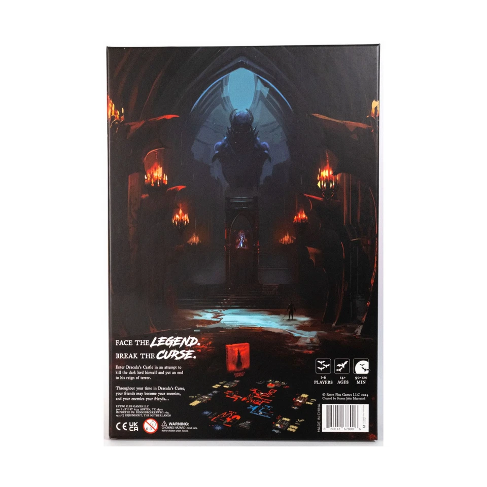 Retro Plus Board Games Dracula's Curse Box SW (New) - Image 2 of 2
