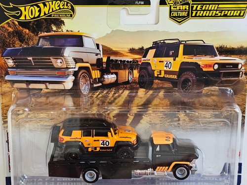 Hot Wheels Premium - Team Transport Toyota FJ Cruiser und Horizon Hauler # 81 JB - Bild 3 von 4