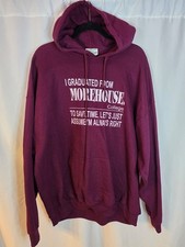 MoreHouse College Maroon Hoodie