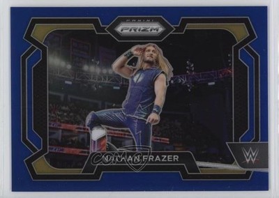 2024 Panini Prizm WWE Blue Prizm 35/199 Nathan Frazer #25 1d4e
